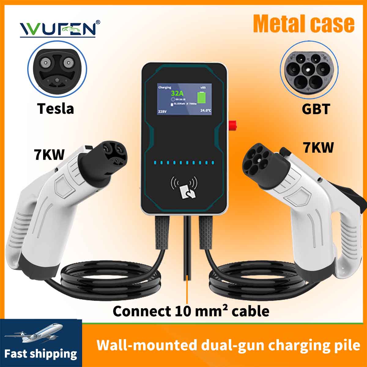Ev Charging Pile - WUFEN EVSE Wallbox Chargeur de voiture