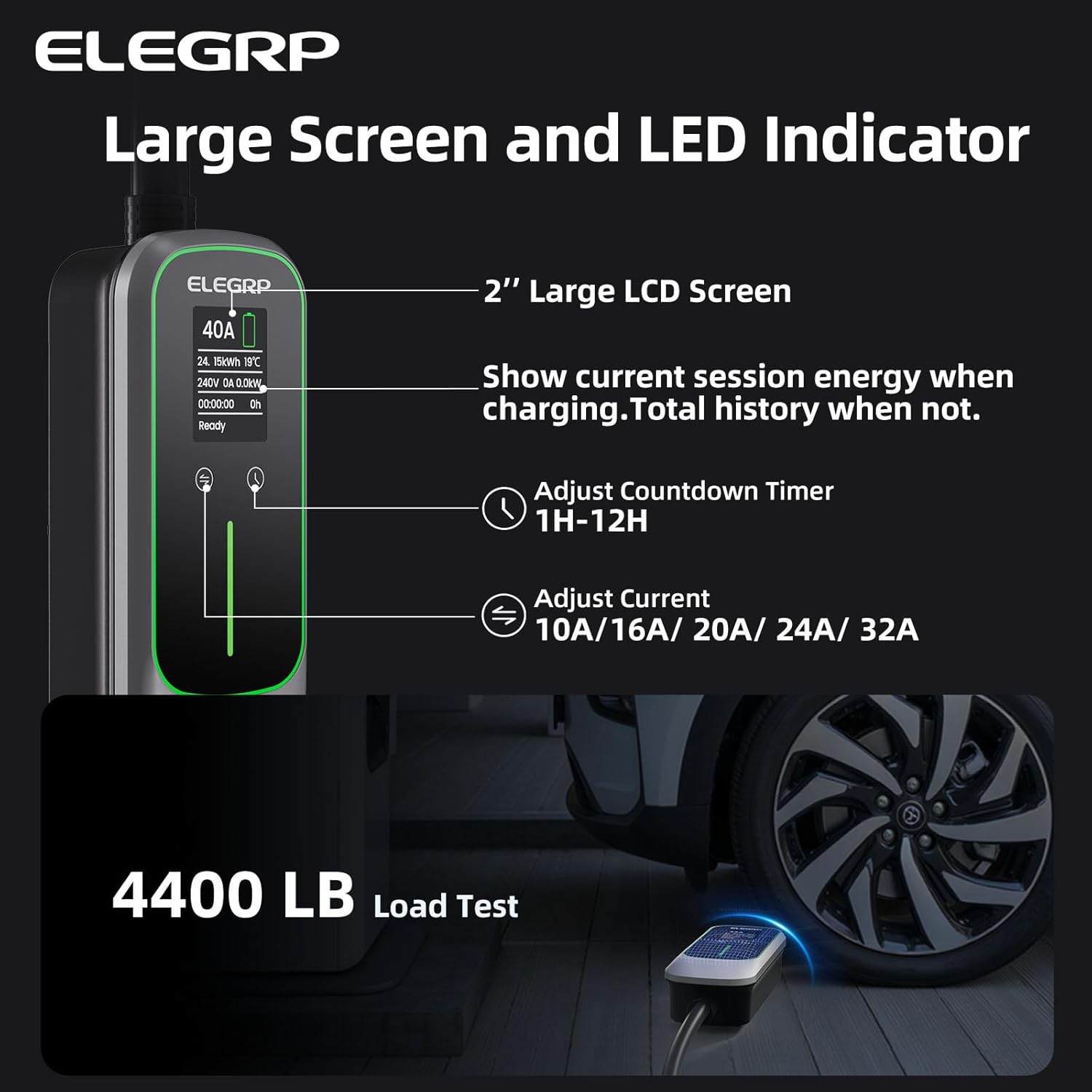 ELEGRP Chargeur portable pour  - Portable Ev Charger avis et prix