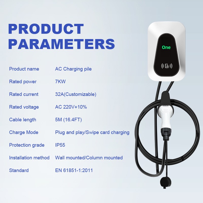 Chargeur EV Type 2 7 kW standa - Type 2 Charger avis et prix