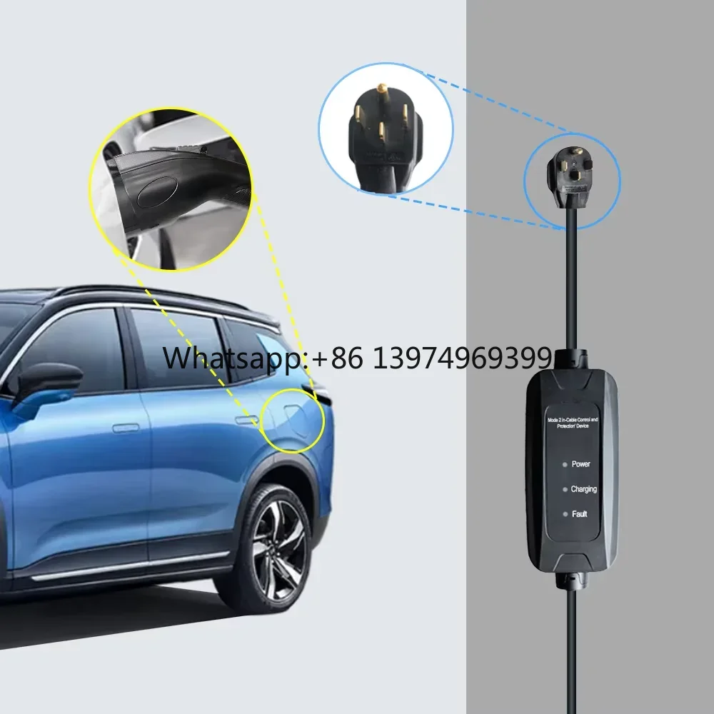 Station de charge AC mobile de - Portable Ev Charger avis et prix