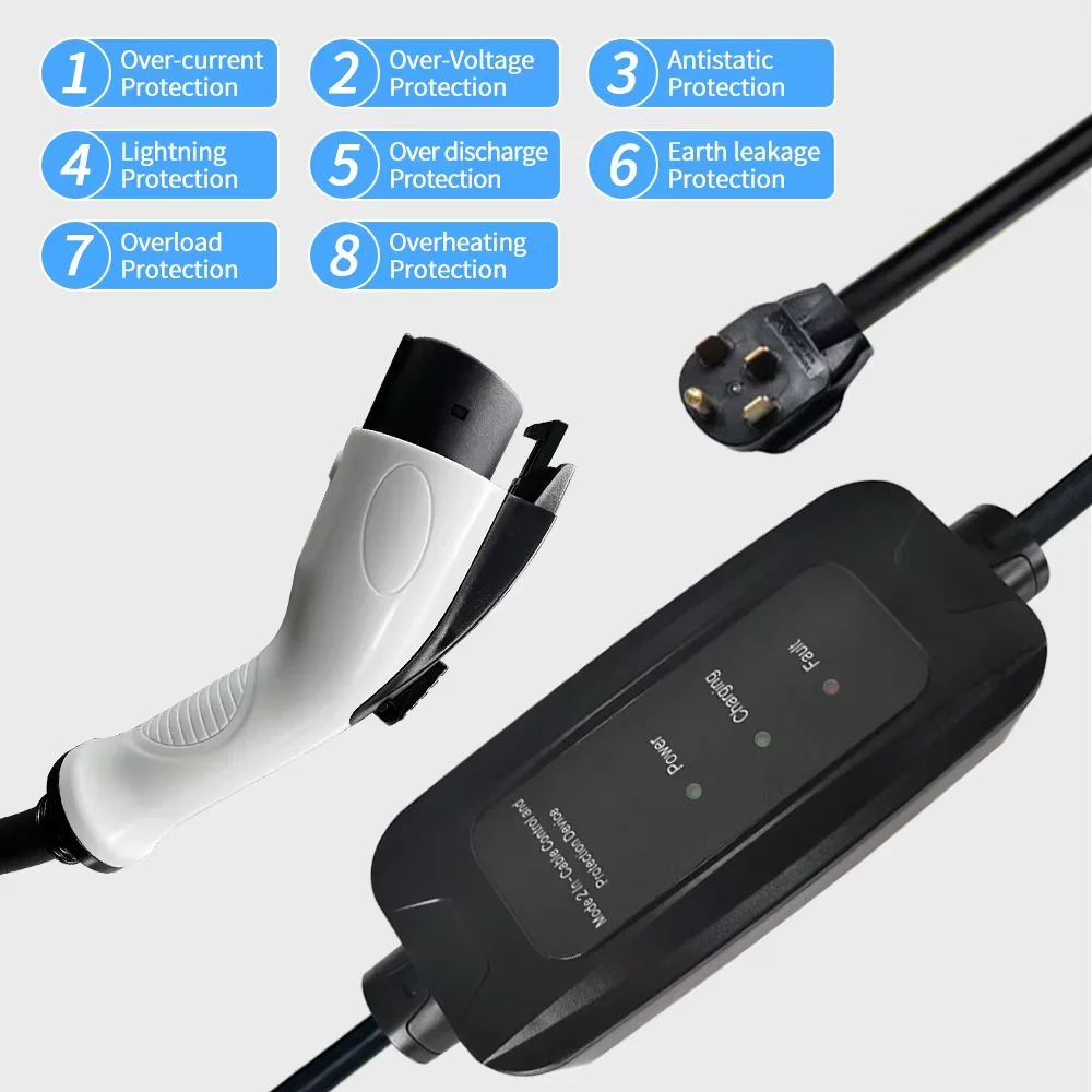 Station de charge AC mobile de - Portable Ev Charger avis et prix